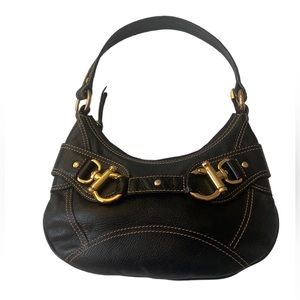 Hype Vintage Leather Hobo Shoulder Bag